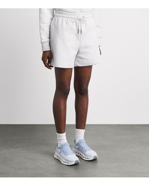 On Shoes White Cott Club Collective Shorts