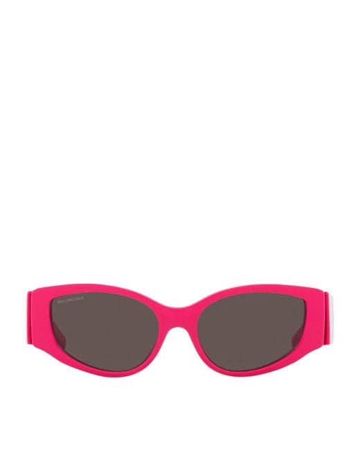 Balenciaga Pink Acetate 6E000281 Sunglasses