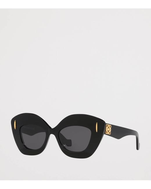 Loewe Black Retro Screen Sunglasses