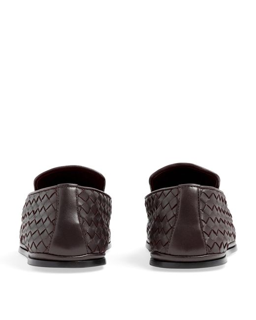 Bottega Veneta Brown Nappa Leather Slippers for men