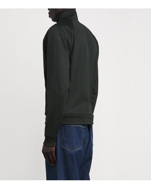 Fred Perry Green Chenille Tape Track Jacket for men