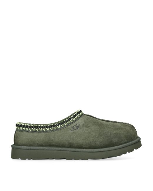Ugg Green Suede Tasman Slippers for men