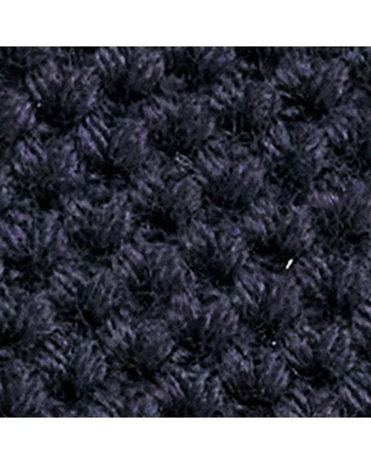 Moncler Blue Wool Logo Beanie for men