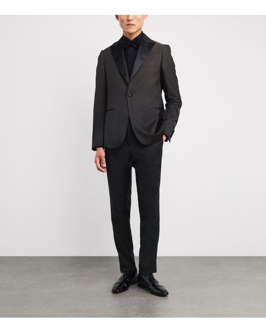 Brioni Black Cotton Shirt for men