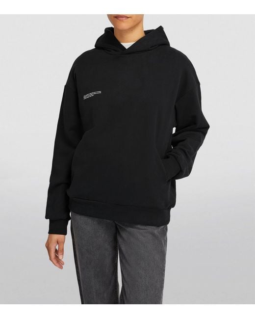 PANGAIA Black Organic Cotton 365 Hoodie
