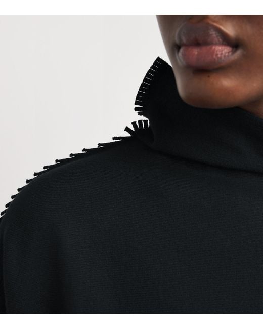 Issey Miyake Black Campagne Sweater