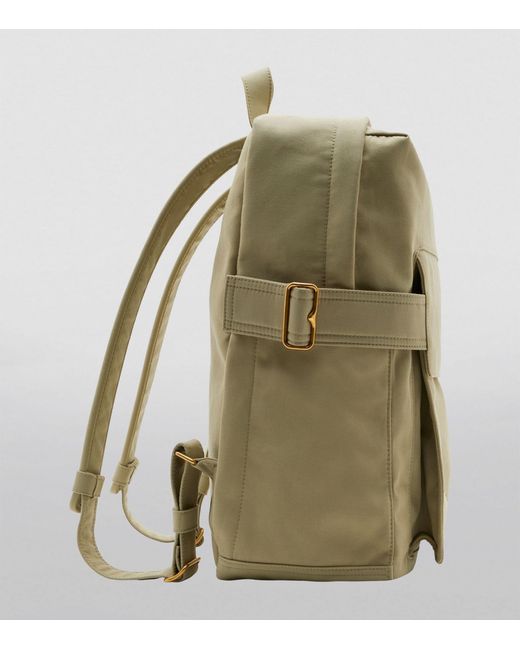 Burberry Green Trench Backpack for men