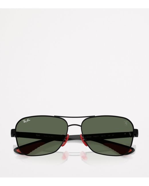 Ray-Ban Green X Scuderia Ferrari Rb8336M Square Sunglasses