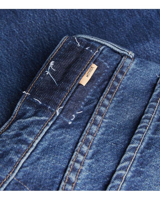 Mother Blue The Bookie Bootcut Jeans