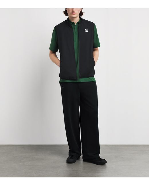 Malbon Black Padded Performance Gilet for men