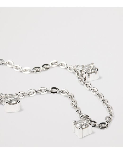 Harrods Metallic And Diamond Bracelet