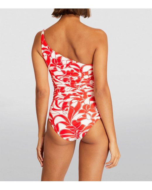 Sir. The Label Red Renata One-shoulder Swimsuit