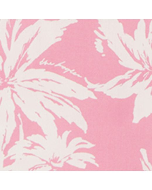 The Kooples Pink Palm Tree Print Shirt for men