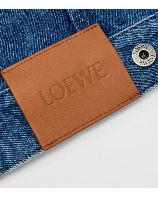 Loewe Blue Anagram Denim Jacket for men