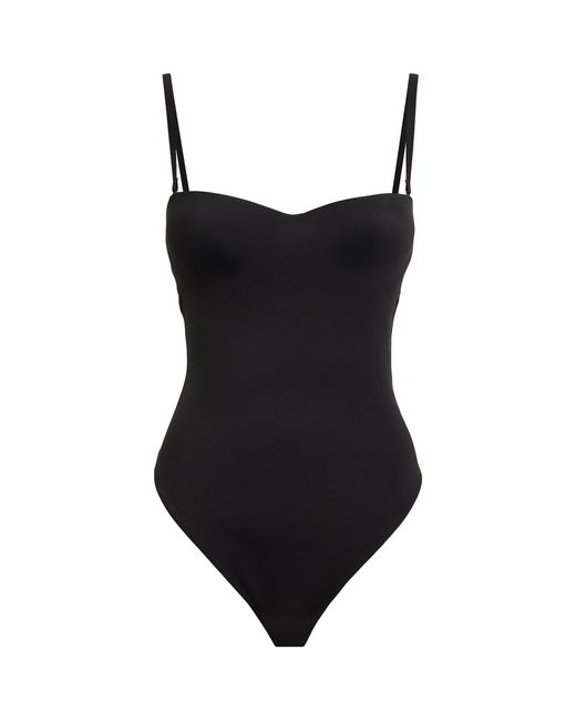 Skims Black Contour Lift Shaping Bodysuit