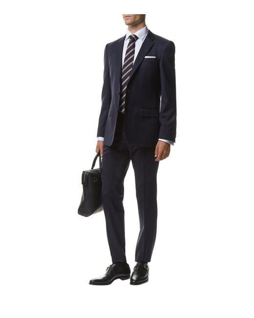 Eton of Sweden White Contemporary Fit Cotton Twill Shirt for men