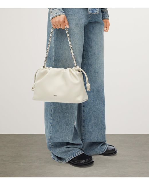 Loewe Natural Leather Flamenco Purse