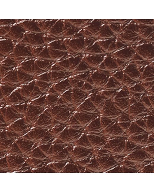Aspinal Brown Leather Trifold Wallet for men