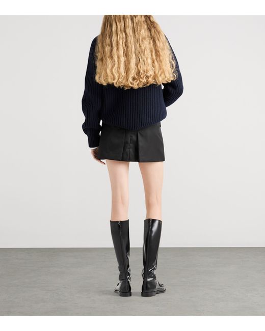 Prada Black Re-Nylon Mini Skirt