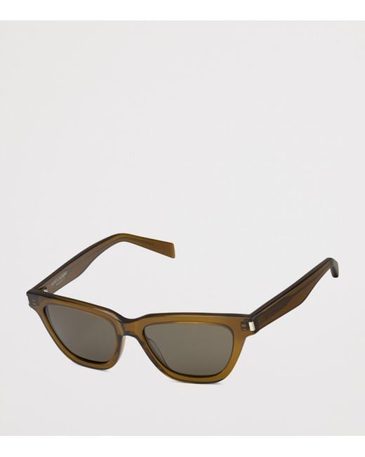 Saint Laurent Brown Acetate Sl 462 Sulpice Sunglasses