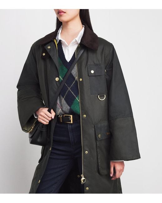 Barbour Black Milda Wax Jacket