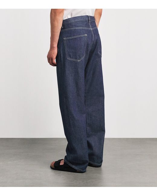 Samsøe & Samsøe Blue Roger Straight Jeans for men