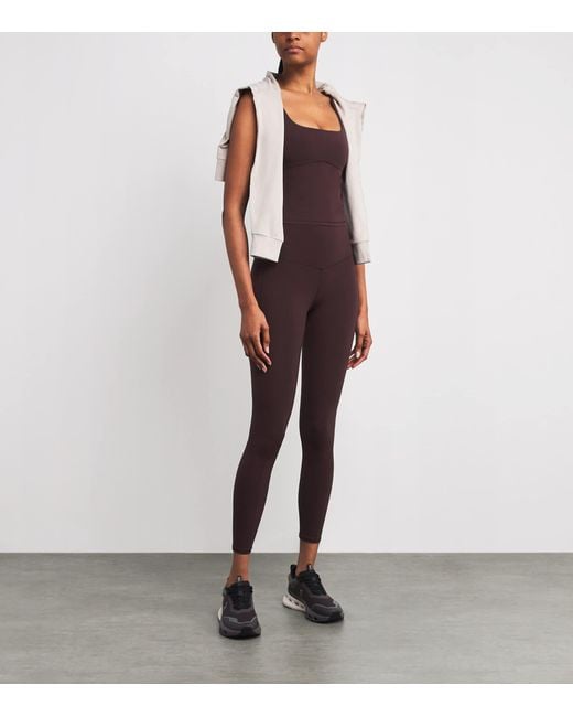 vuori Purple Alltheform Support Tank Top