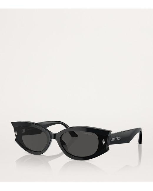 Jimmy Choo Black Steel Jc5015U Sunglasses