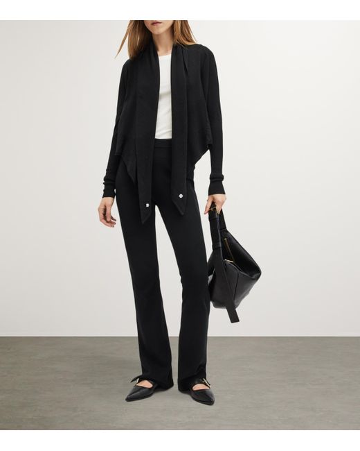 AllSaints Black Wasson Cardigan