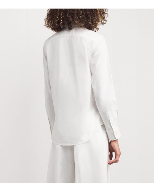 Polo Ralph Lauren White Cotton Polo Pony Shirt