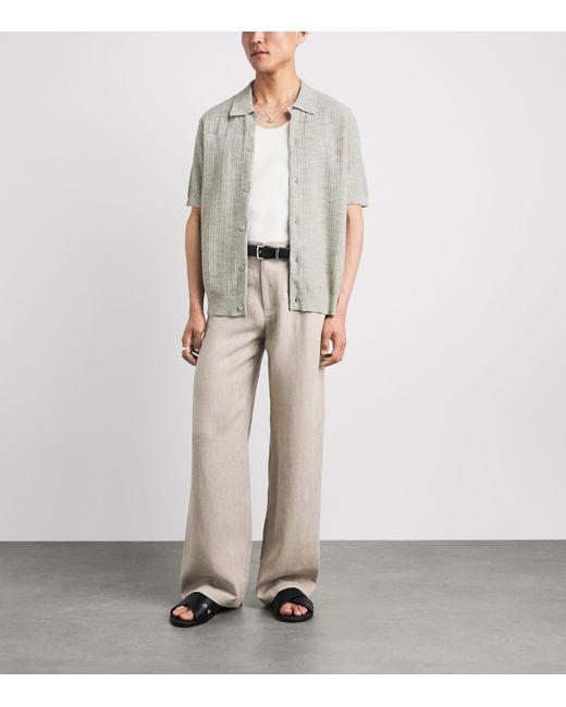 NN07 Gray Organic Cotton Nolan Cardigan for men