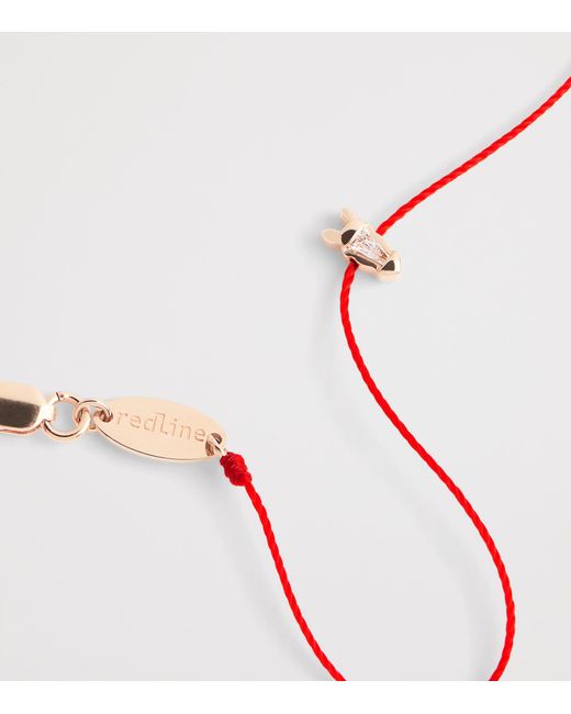 RedLine Red And Diamond Chinese New Year Bracelet