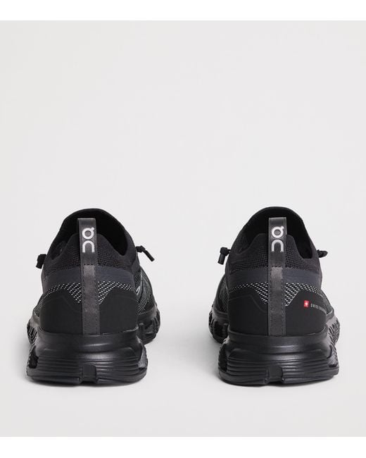 On Shoes Black Cloud 6 Versa Trainers