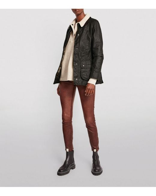Barbour Black Classic Beadnell Jacket