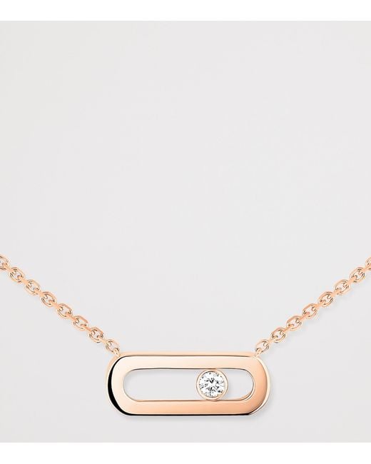 Messika Natural Move Uno And Diamond Necklace
