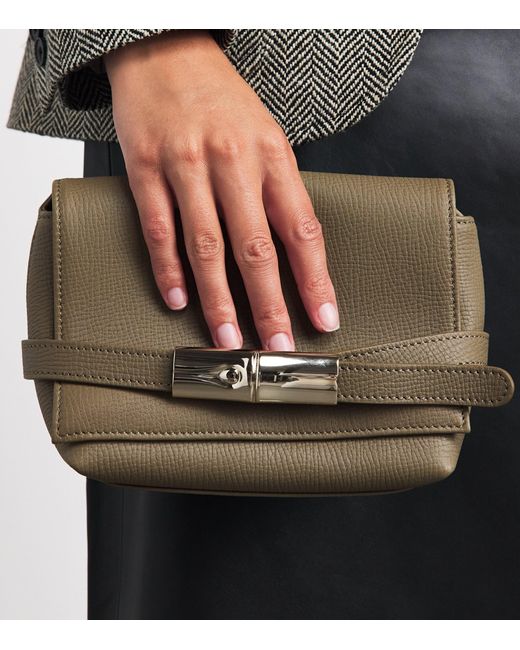 Longchamp Natural Leather Le Smart Cross-Body Bag