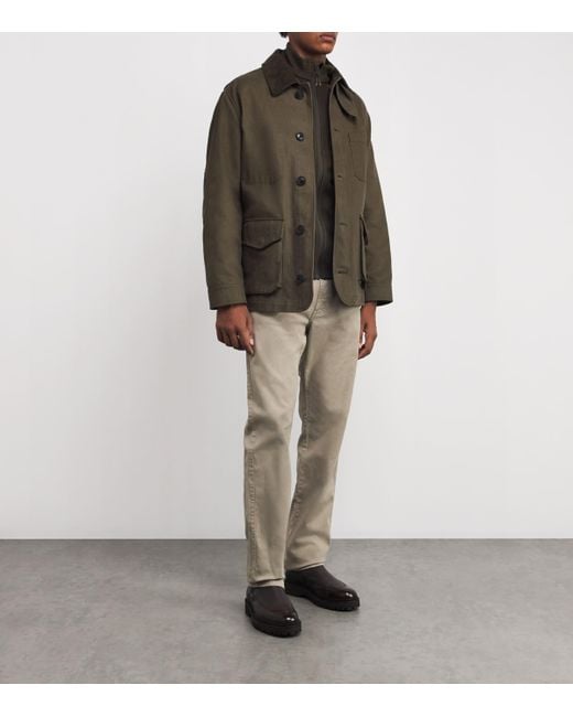 Beretta Green Abisko Full-Zip Fleece for men