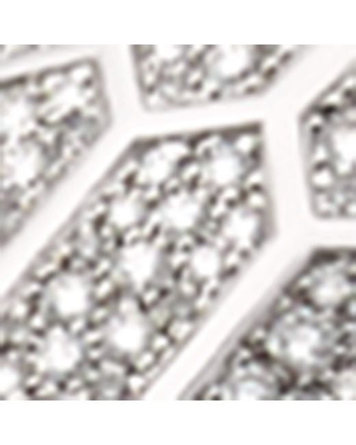 BVLGARI White And Diamond Serpenti Seduttori Necklace