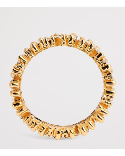 Suzanne Kalan Metallic And Mixed Diamond Tech Ring Jackets