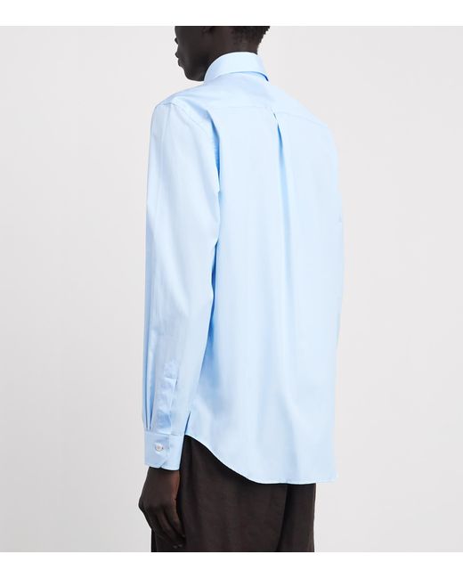 Paul Smith Blue Cotton Regular Fit Shirt for men