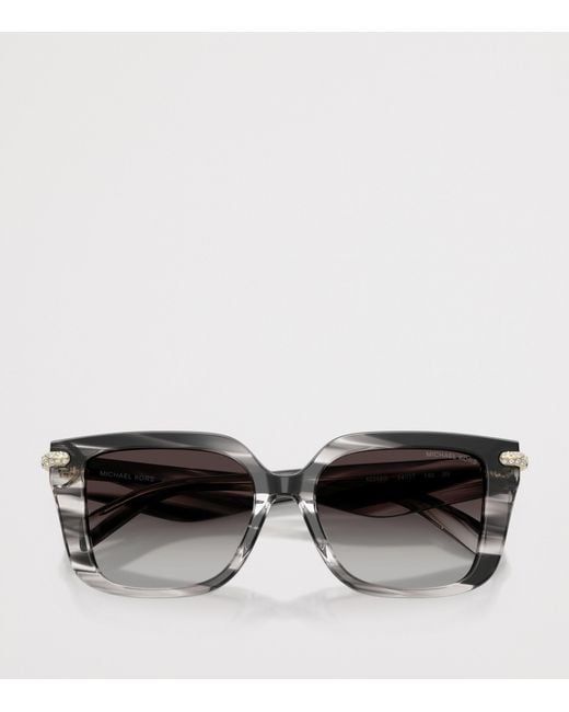 Michael Kors Gray Santo Domingo Square Sunglasses