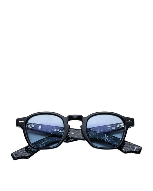 Jacques Marie Mage Blue Acetate Zephirin Sunglasses for men