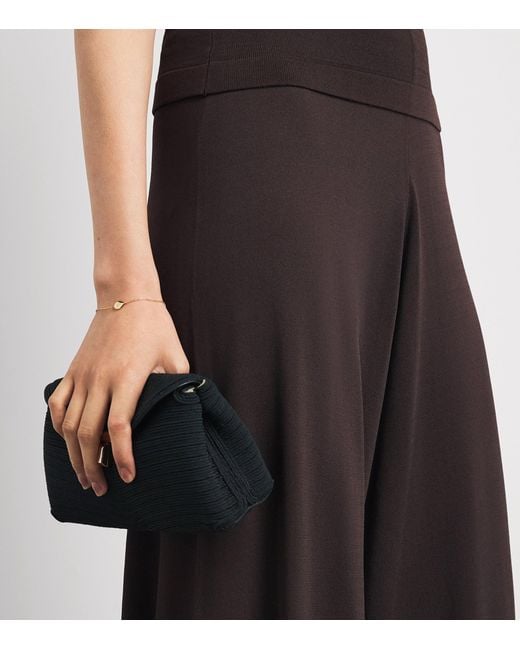 Herskind Brown Merino Clark Wide-Leg Trousers