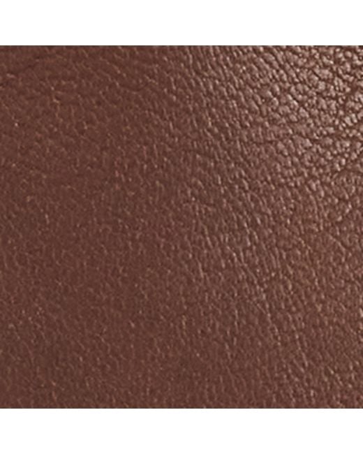 Giorgio Armani Brown Lambskin Ga Logo Gloves for men
