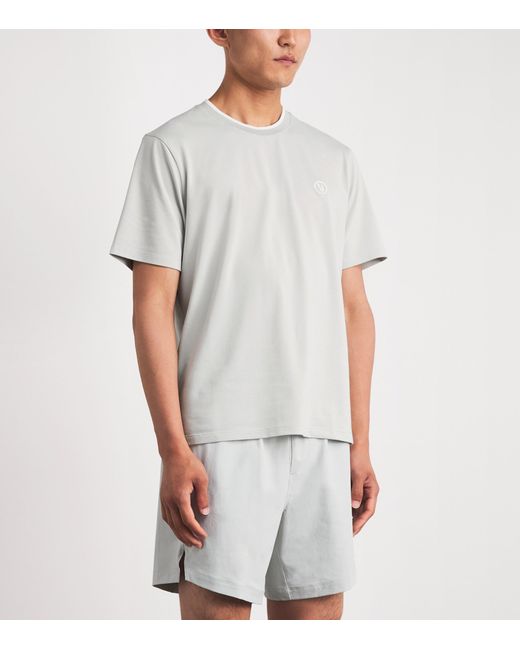 vuori White Logo Gamepoint T-Shirt for men