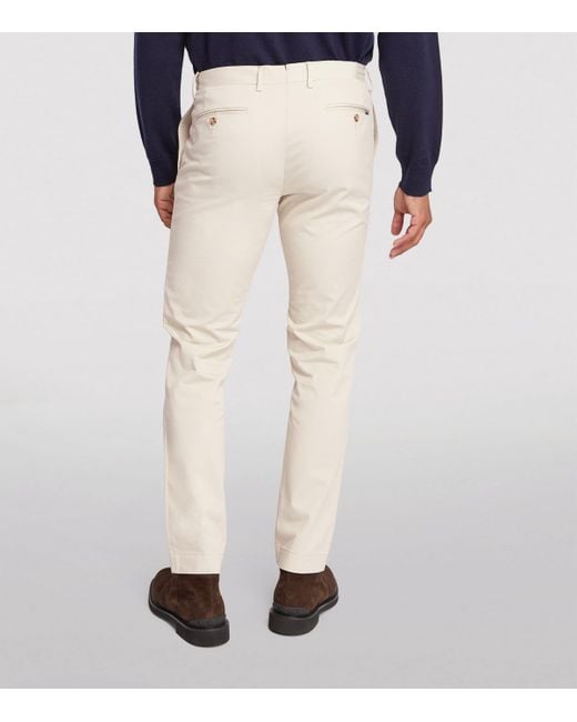 Polo Ralph Lauren Natural Stretch-Cotton Slim Chinos for men