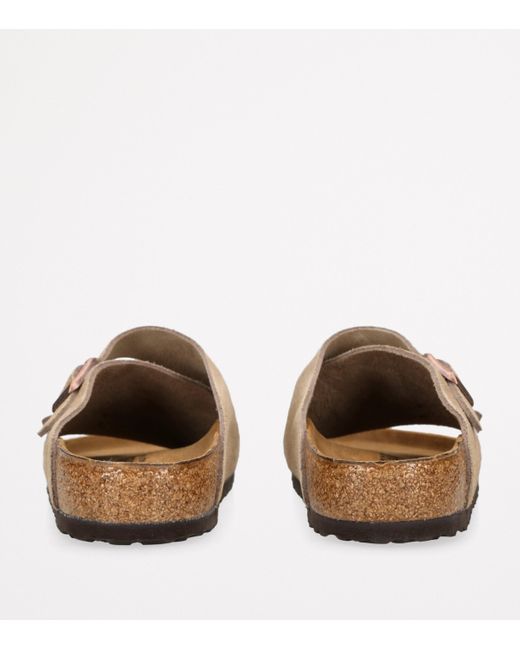Birkenstock Brown Suede Zürich Sandals for men
