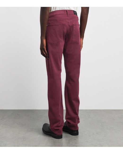 7 For All Mankind Red The Straight Jeans for men