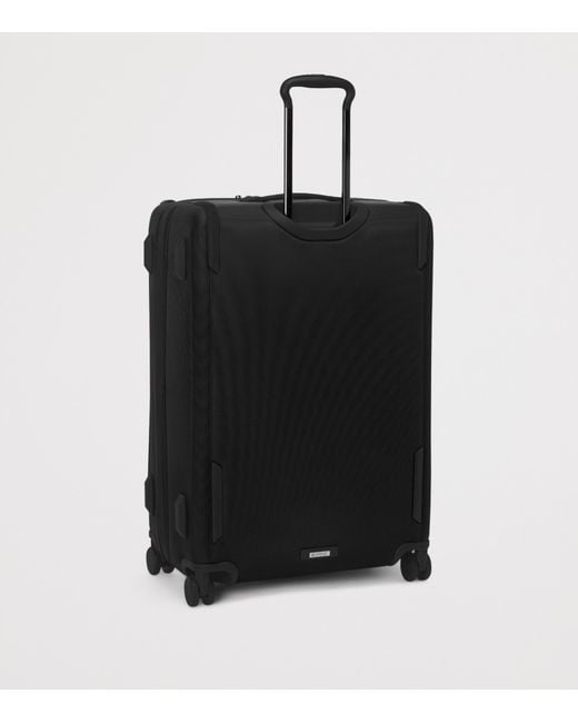 Tumi Black Alpha 4 Large Dual Access Expandable Suitcase