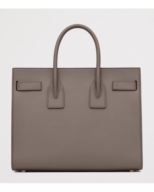 Saint Laurent Brown Small Sac De Jour Tote Bag
